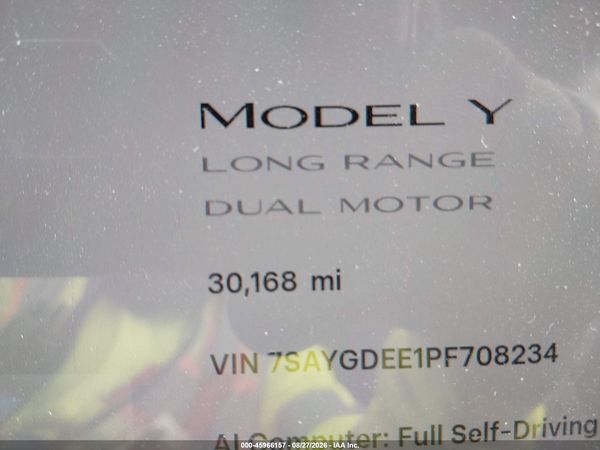 2023 TESLA MODEL Y — I118