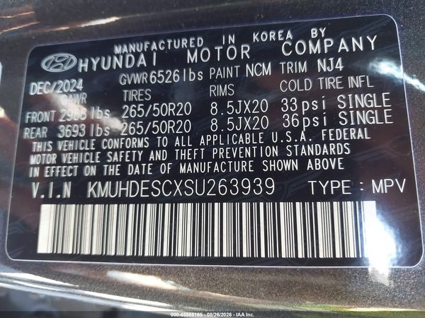 2025 GENESIS GV80 3.5T ADVANCED AWD — I9