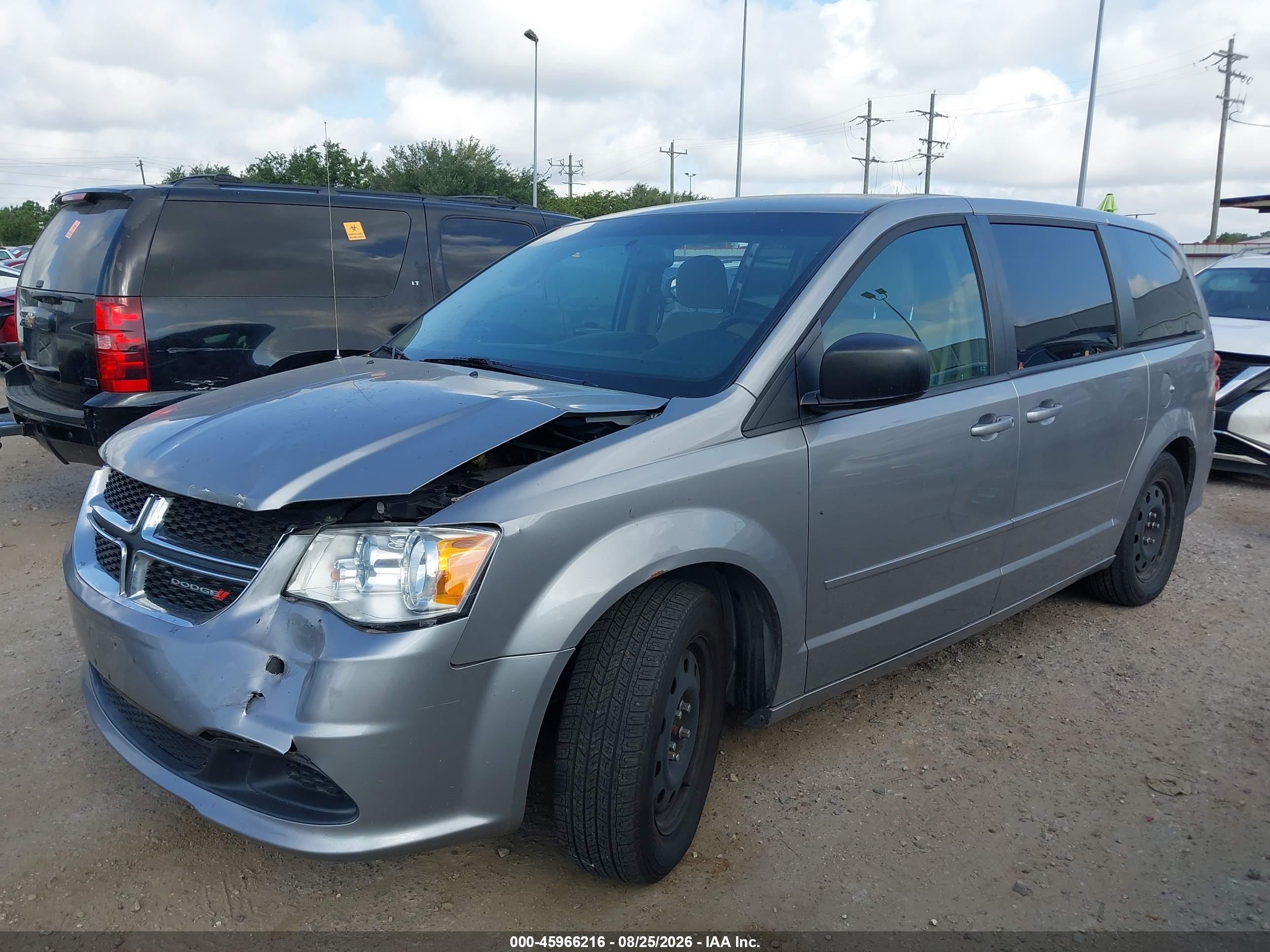 2016 DODGE GRAND CARAVAN SE — I2