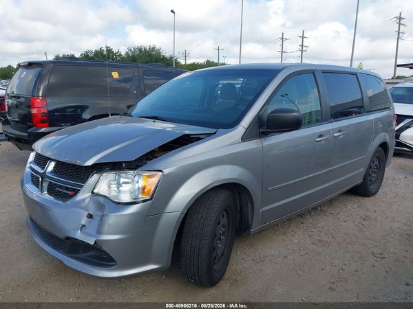 2016 DODGE GRAND CARAVAN SE — I2