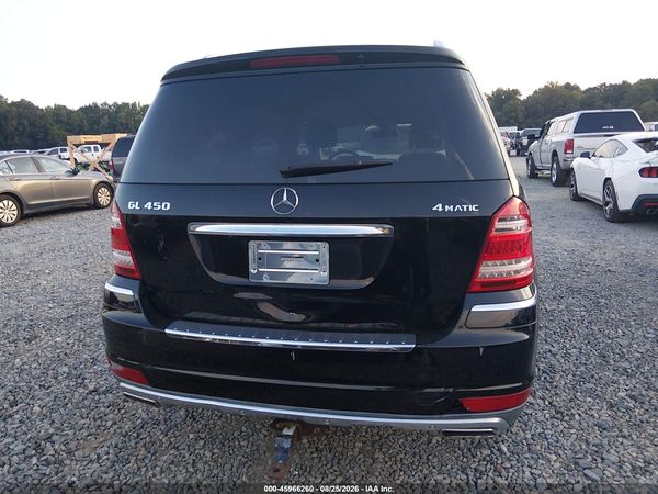 2012 MERCEDES-BENZ GL 450 4MATIC
