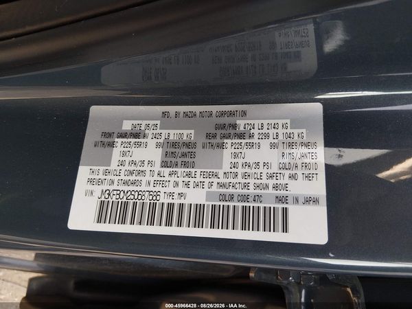2025 MAZDA CX-5 2.5 S CARBON EDITION