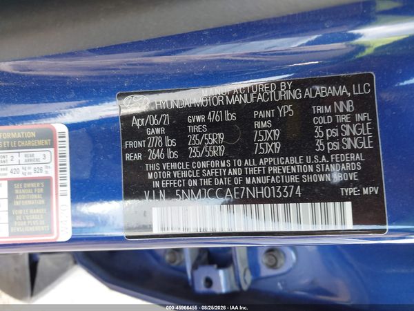2022 HYUNDAI TUCSON SEL
