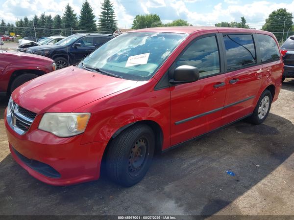 2013 DODGE GRAND CARAVAN AMERICAN VALUE PKG — I2