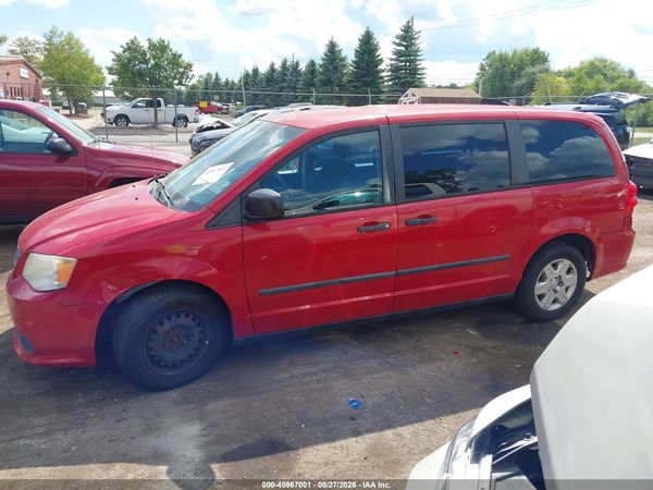 2013 DODGE GRAND CARAVAN AMERICAN VALUE PKG — I117