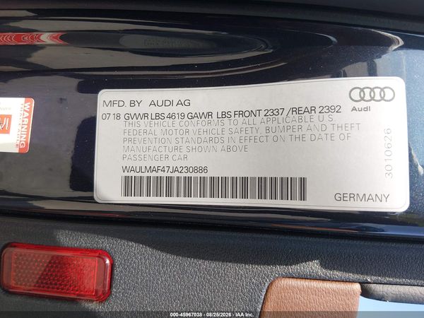 2018 AUDI A4
