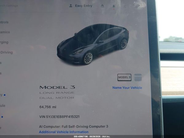 2023 TESLA MODEL 3