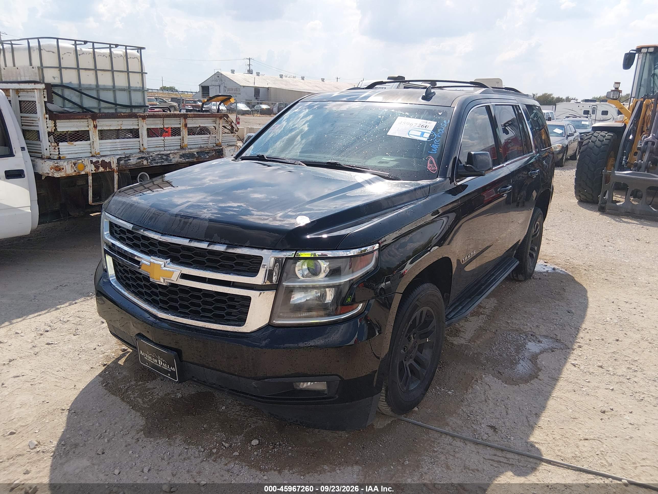 2015 CHEVROLET TAHOE LT — I2