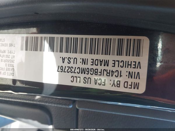 2021 JEEP GRAND CHEROKEE LIMITED 4X4 — I9