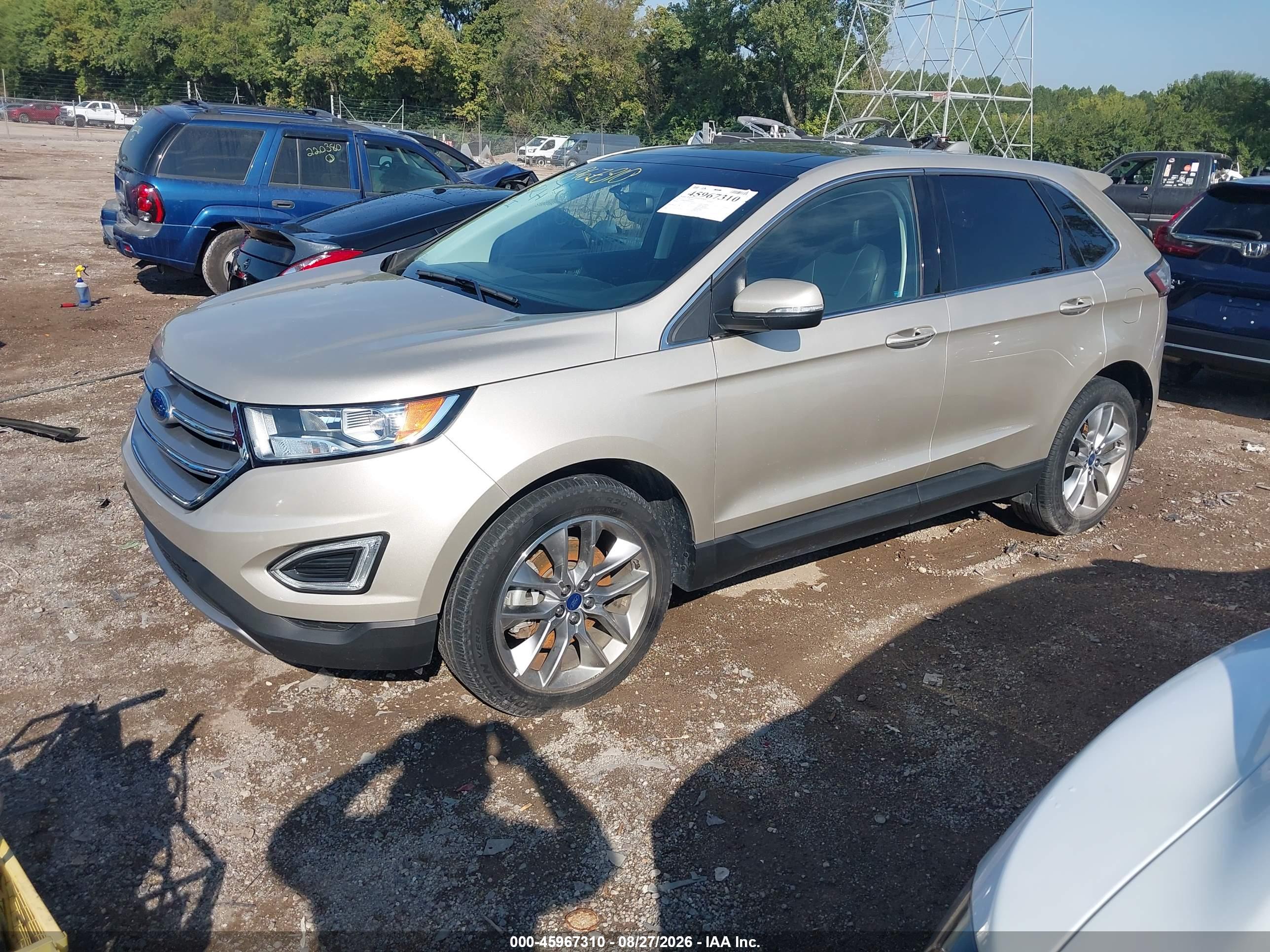 2017 FORD EDGE TITANIUM — I2