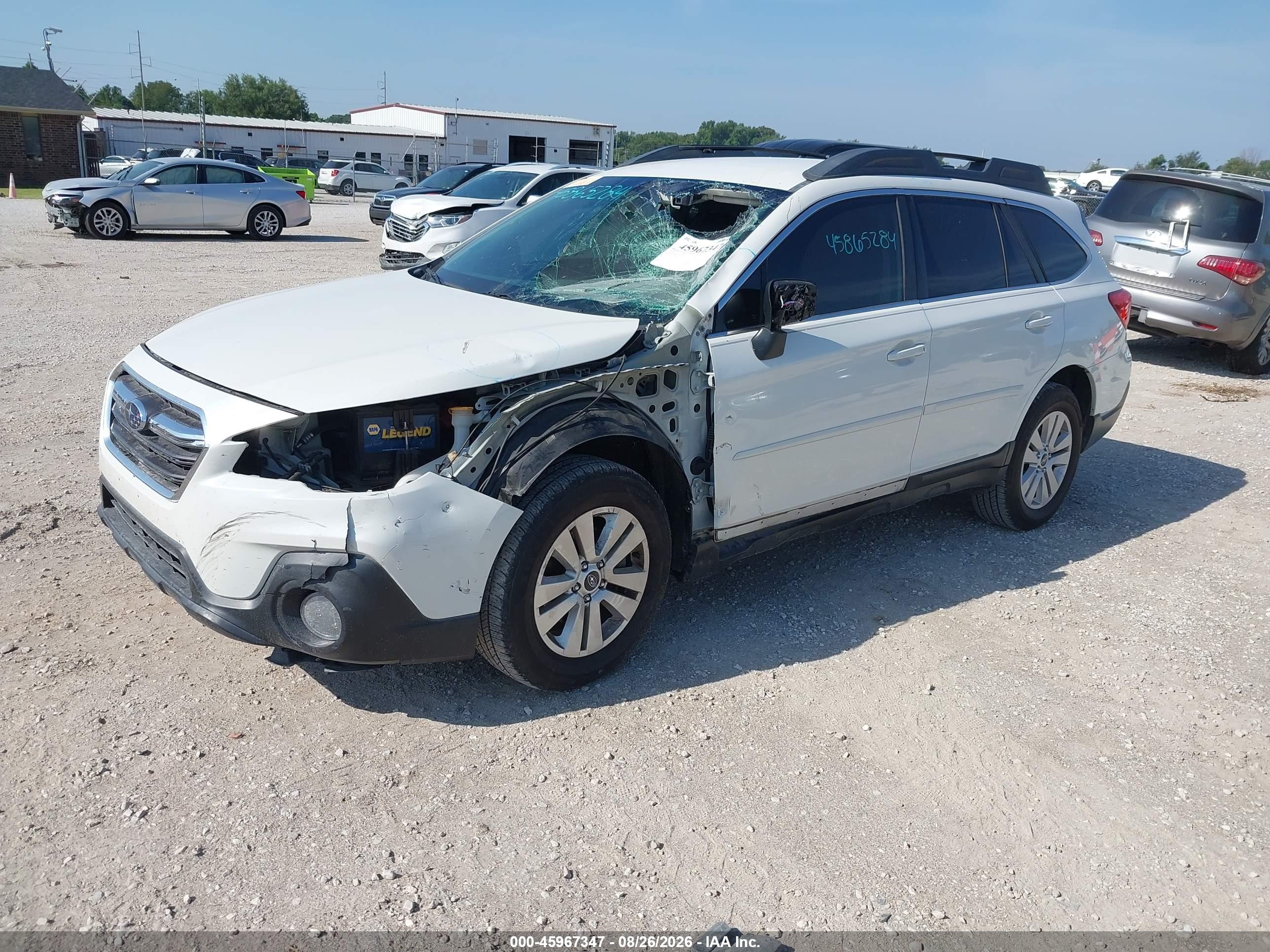2019 SUBARU OUTBACK 2.5I PREMIUM — I2
