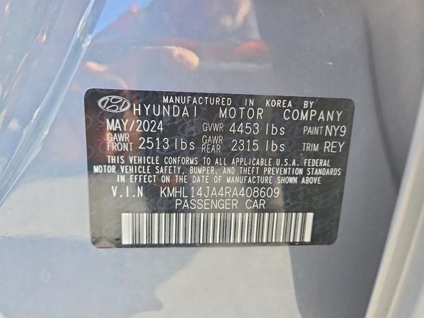 2024 HYUNDAI SONATA