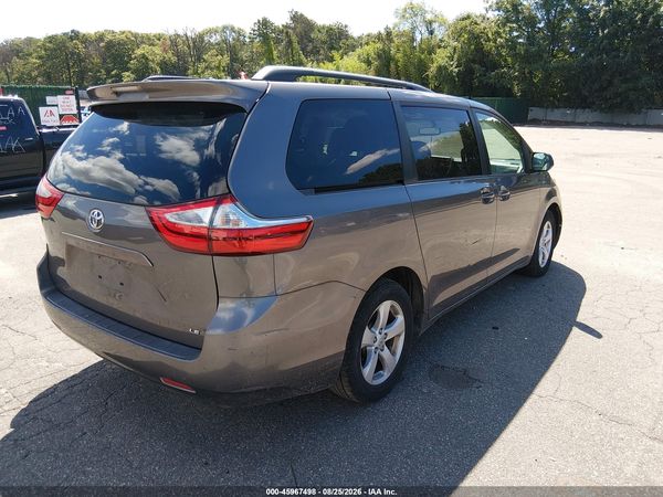 2017 TOYOTA SIENNA LE 8 PASSENGER