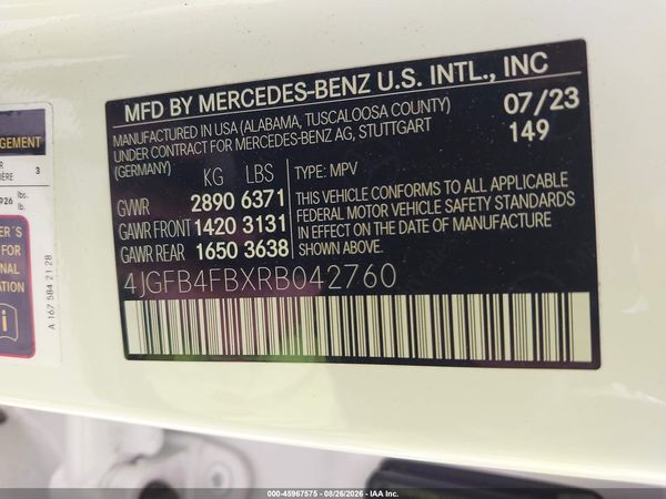 2024 MERCEDES-BENZ GLE 350 4MATIC