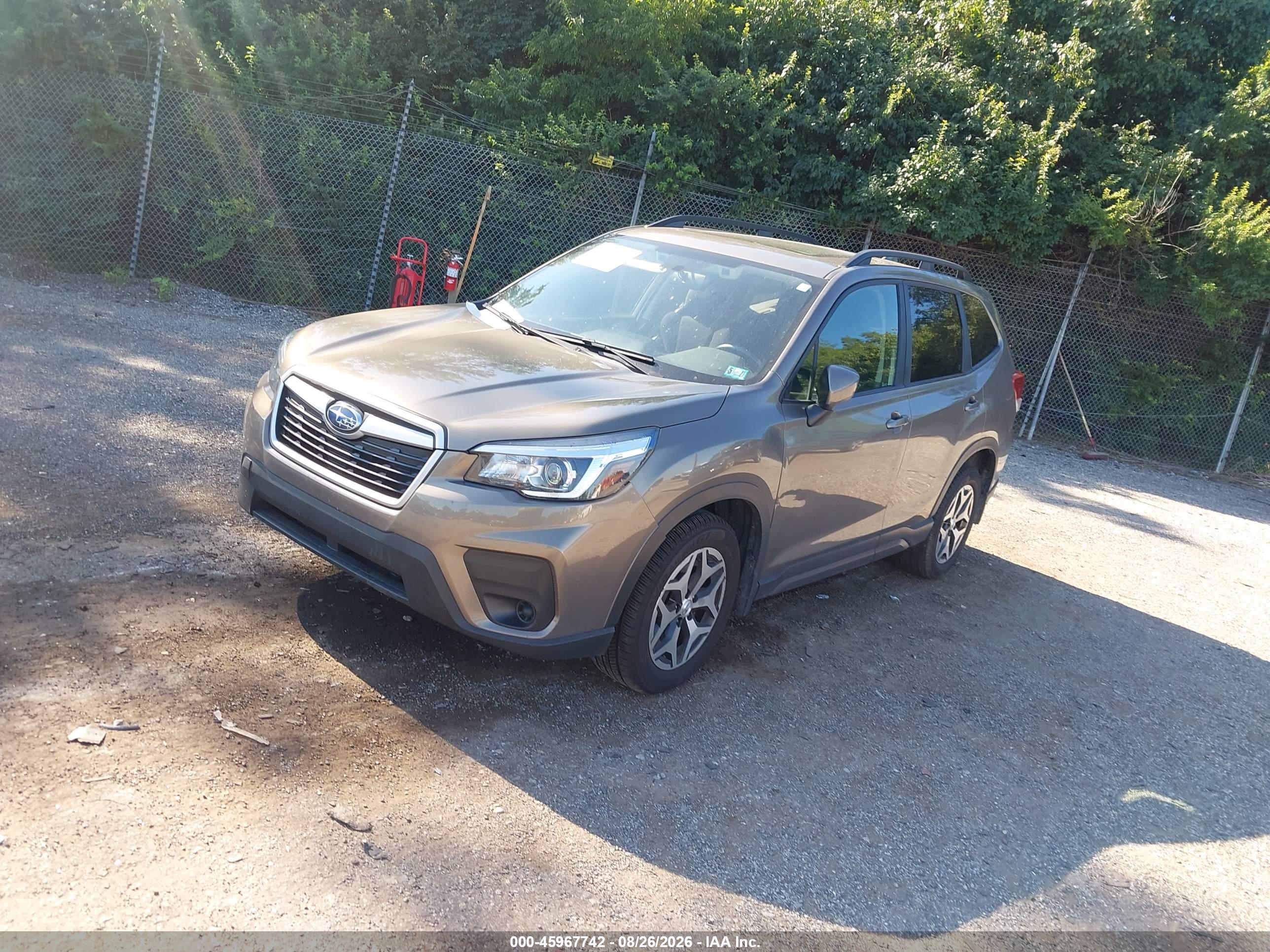 2019 SUBARU FORESTER PREMIUM — I2