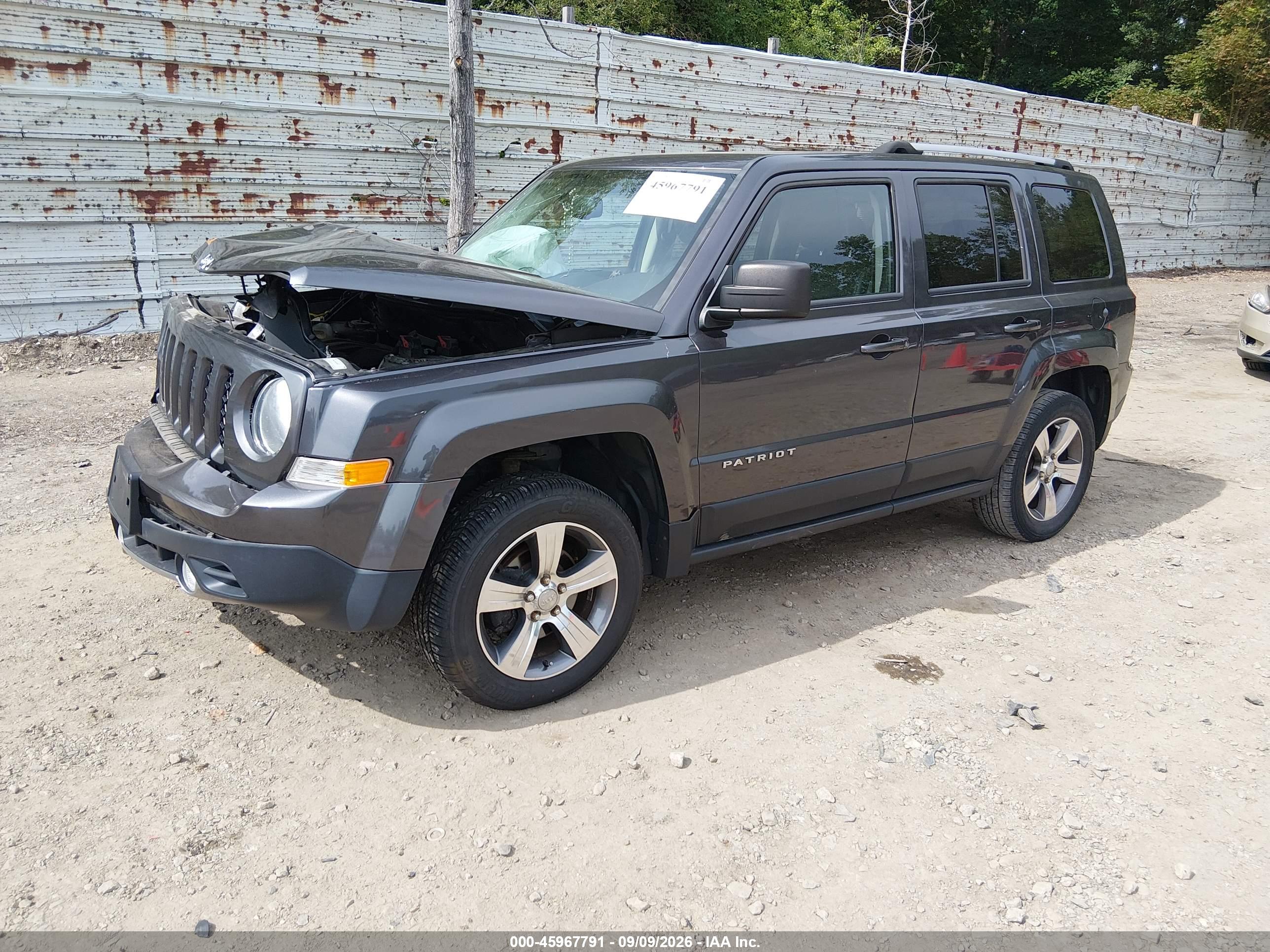 2016 JEEP PATRIOT HIGH ALTITUDE EDITION — I2