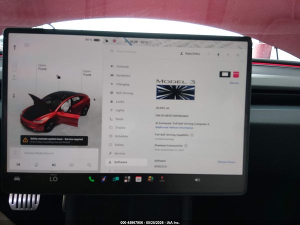 2024 TESLA MODEL 3