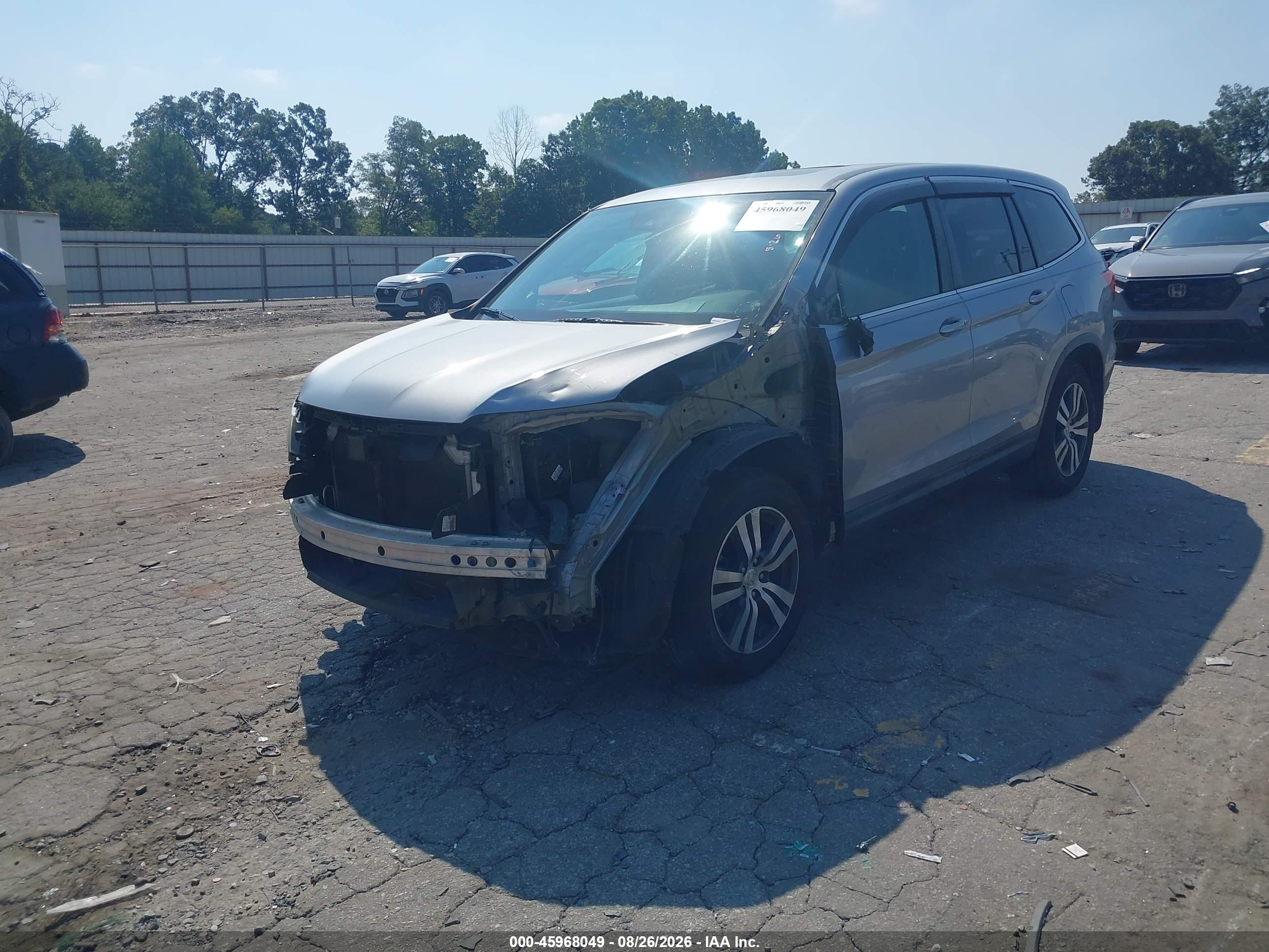 2017 HONDA PILOT EX-L — I2