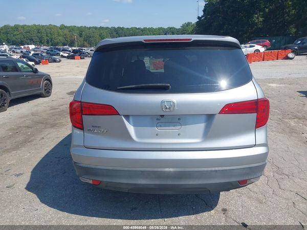 2017 HONDA PILOT EX-L — I119