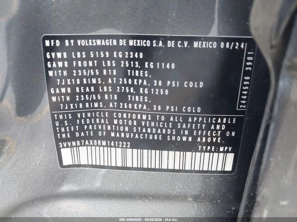 2024 VOLKSWAGEN TIGUAN — I9