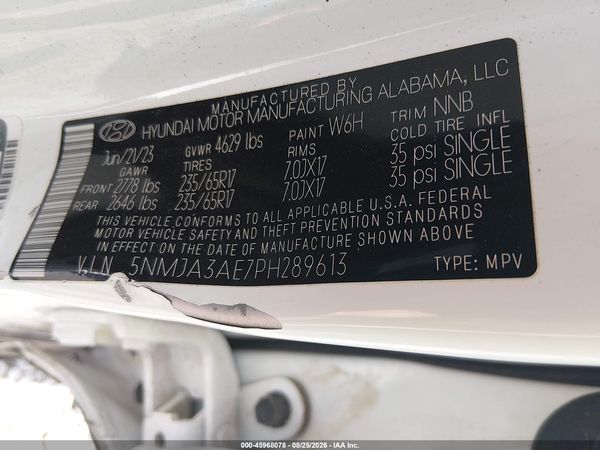 2023 HYUNDAI TUCSON SE
