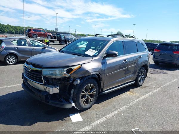 2016 TOYOTA HIGHLANDER XLE V6 — I2