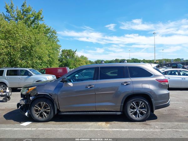 2016 TOYOTA HIGHLANDER XLE V6 — I117