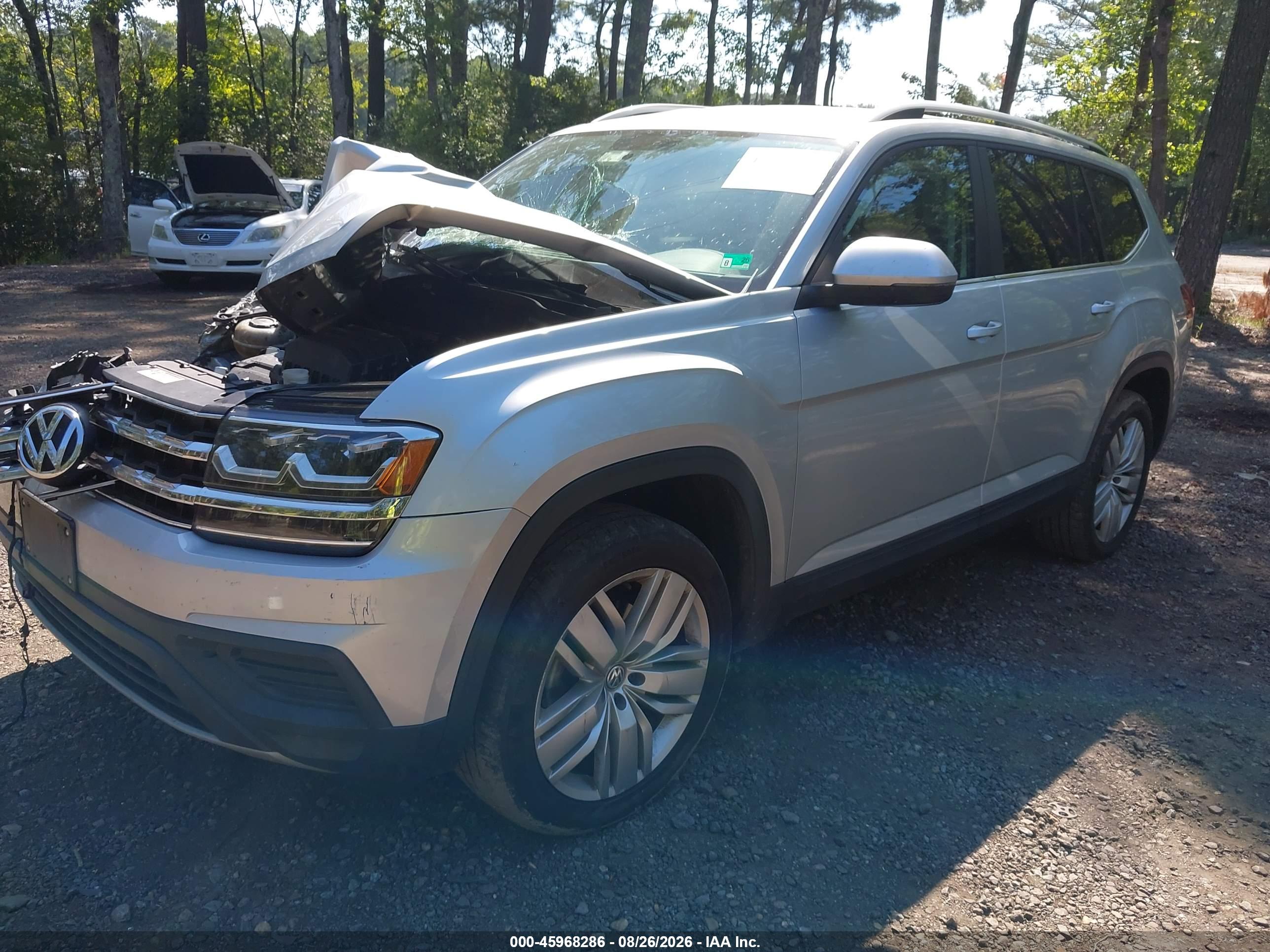 2018 VOLKSWAGEN ATLAS 2.0T S — I2