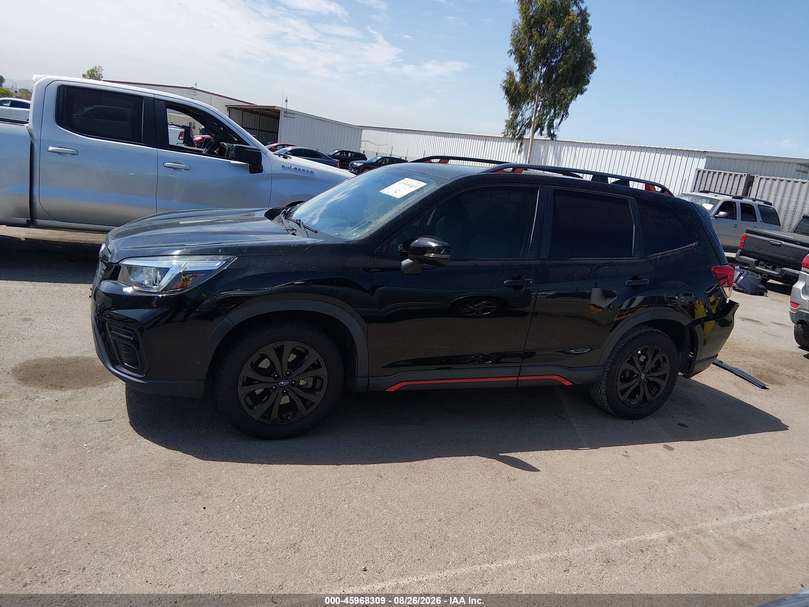 2019 SUBARU FORESTER SPORT