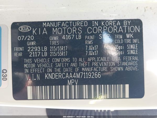 2021 KIA SELTOS EX — I9