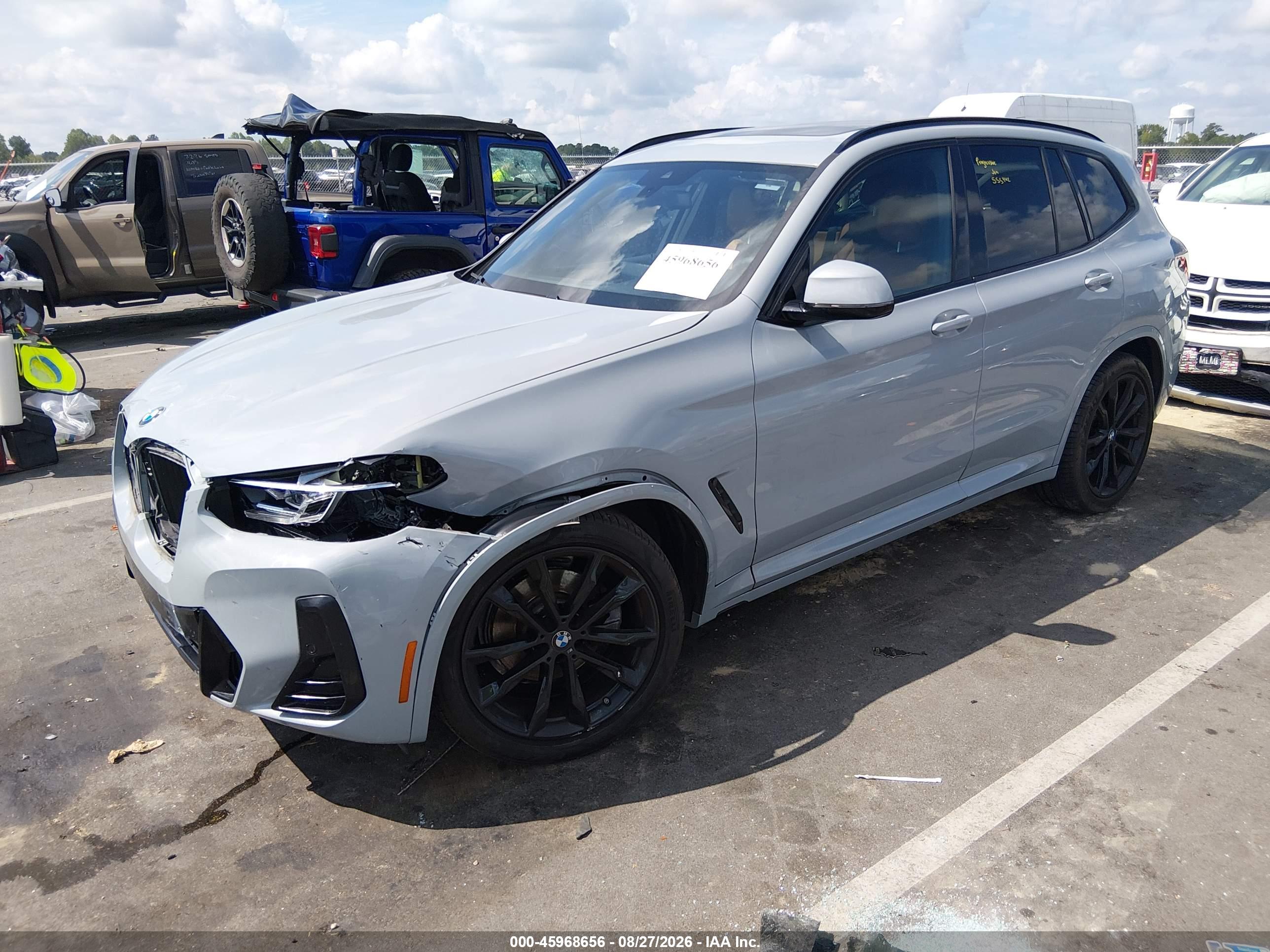 2022 BMW X3 SDRIVE30I — I2