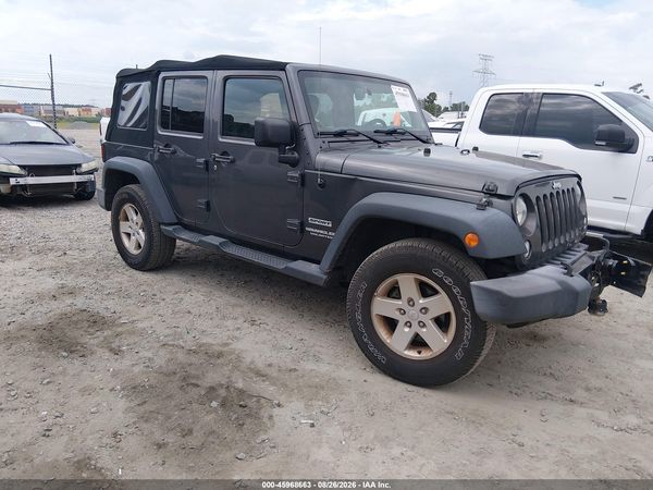 2017 JEEP WRANGLER UNLIMITED SPORT 4X4