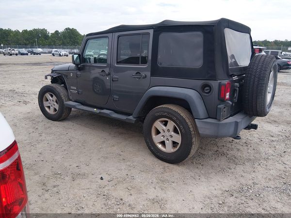 2017 JEEP WRANGLER UNLIMITED SPORT 4X4