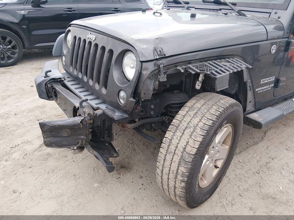 2017 JEEP WRANGLER UNLIMITED SPORT 4X4