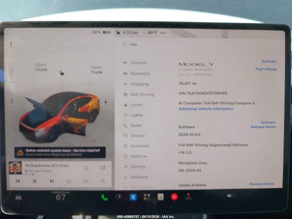 2026 TESLA MODEL Y