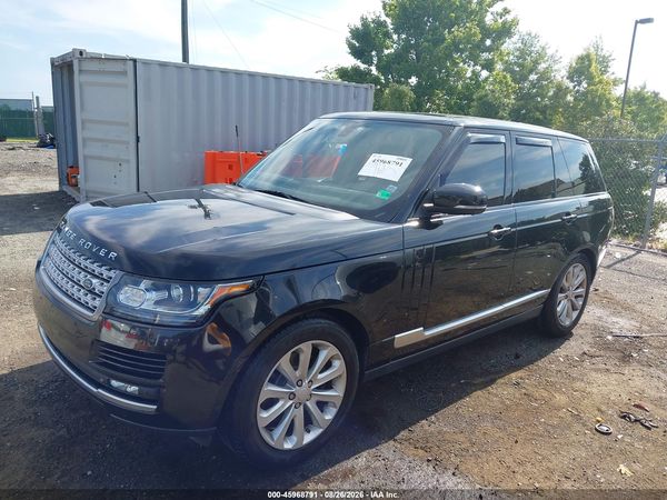 2015 LAND ROVER RANGE ROVER 3.0L V6 SUPERCHARGED HSE