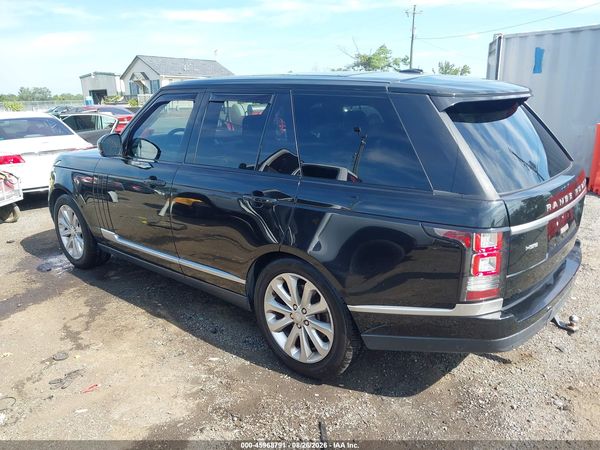 2015 LAND ROVER RANGE ROVER 3.0L V6 SUPERCHARGED HSE