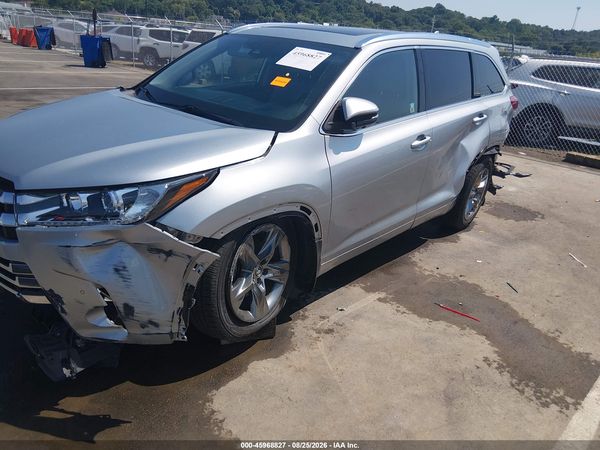 2019 TOYOTA HIGHLANDER LIMITED PLATINUM — I6