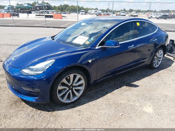2018 TESLA MODEL 3 LONG RANGE/PERFORMANCE — I2