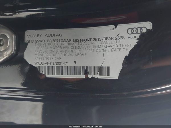 2014 AUDI A5 2.0T PREMIUM