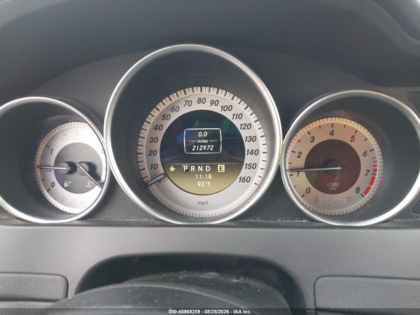 2012 MERCEDES-BENZ C 250 SPORT
