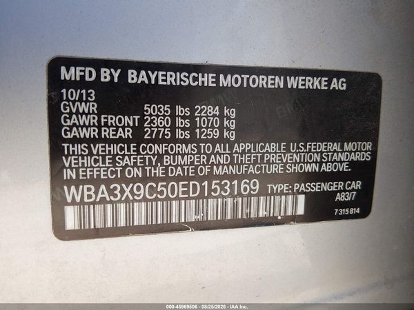 2014 BMW 335I GRAN TURISMO XDRIVE