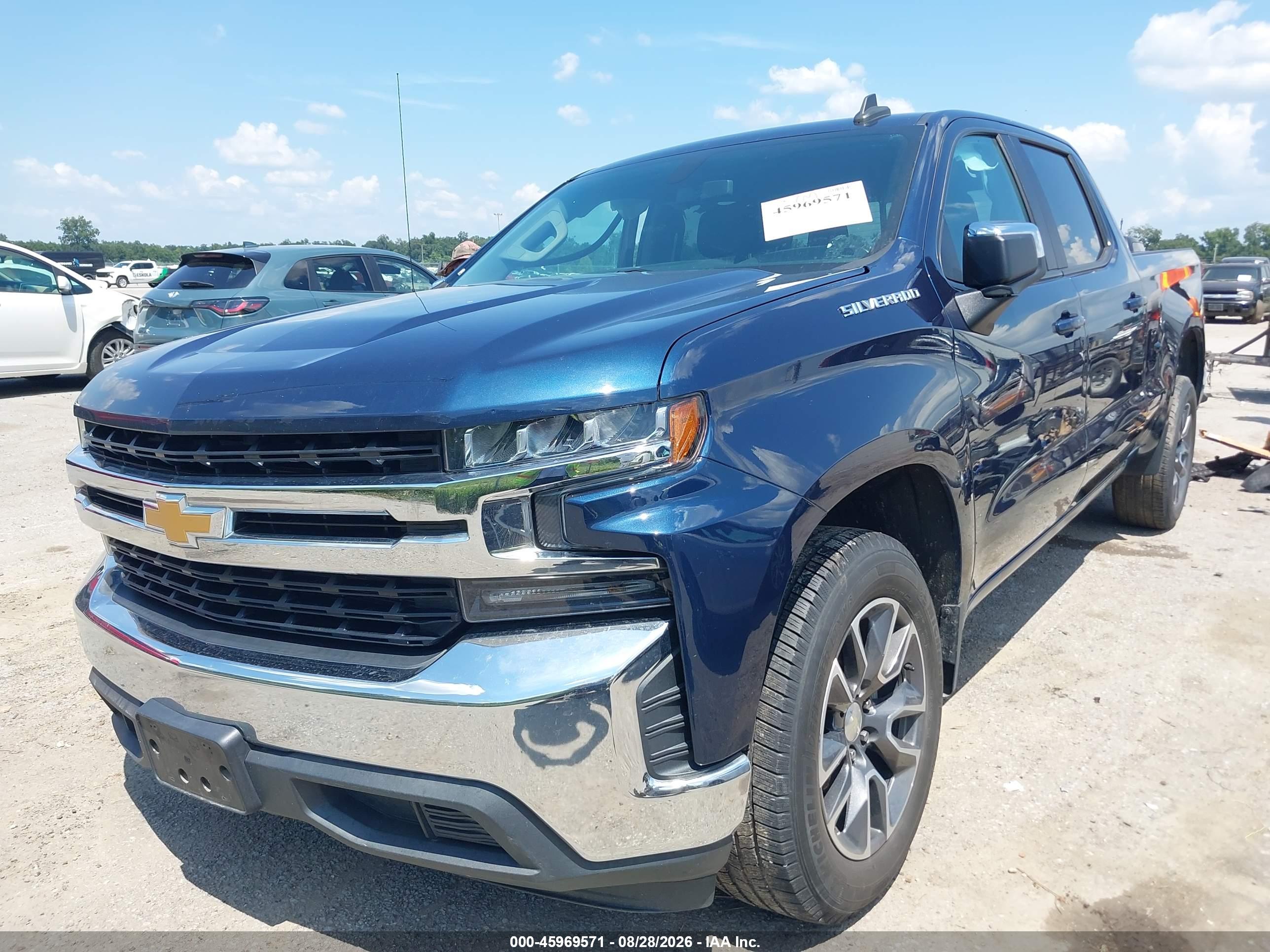 2020 CHEVROLET SILVERADO 1500 2WD  STANDARD BED LT — I2