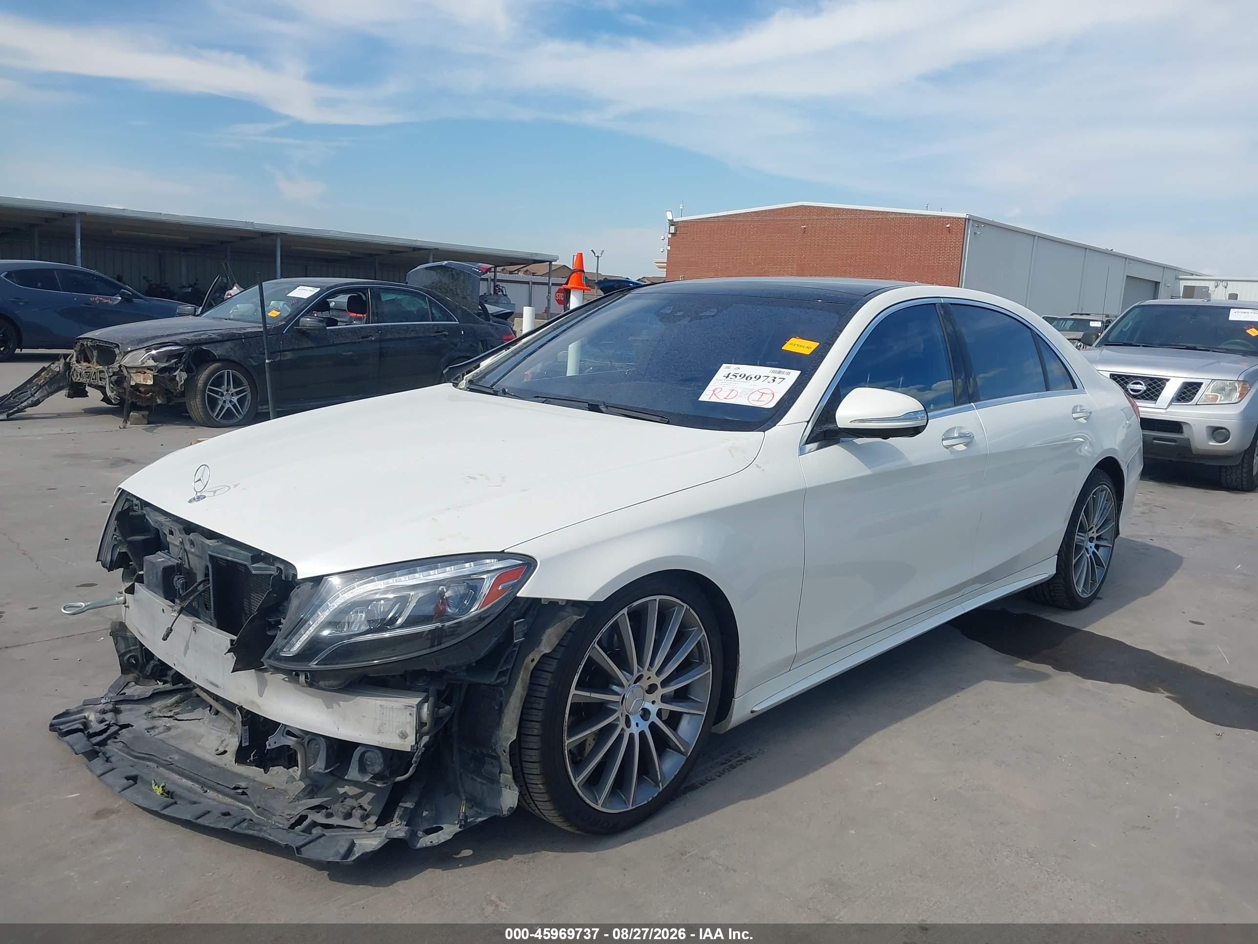 2015 MERCEDES-BENZ S 550 S550 — I2