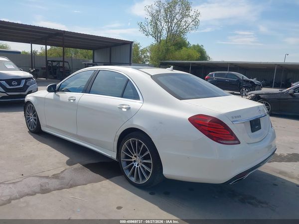 2015 MERCEDES-BENZ S 550 S550 — I3