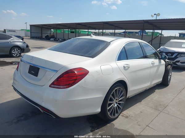 2015 MERCEDES-BENZ S 550 S550 — I4