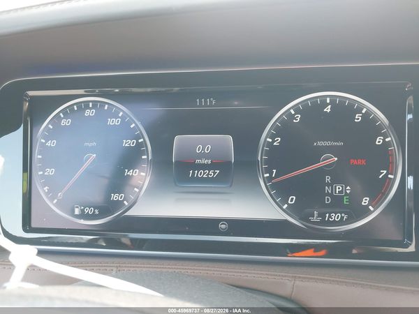 2015 MERCEDES-BENZ S 550 S550 — I7