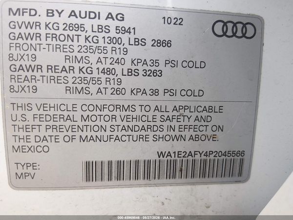 2023 AUDI Q5