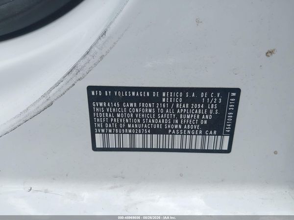 2024 VOLKSWAGEN JETTA 1.5T SE — I9