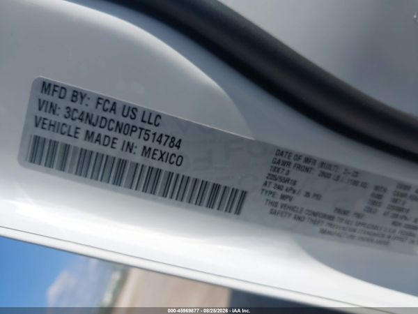 2023 JEEP COMPASS LIMITED 4X4 — I9